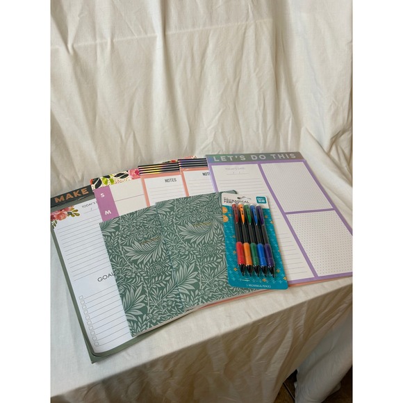 Notepad Bundle with Mechanical Pencils - To Do List, Notes - Picture 1 of 5